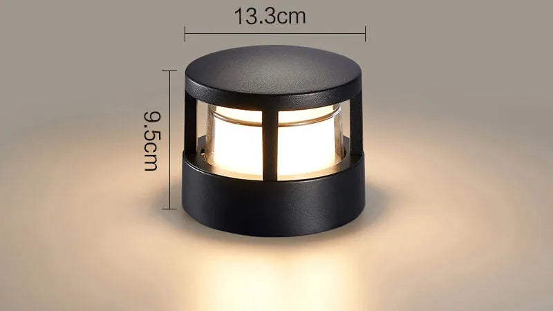 Outdoor 6W 12W  LED Lawn Lamp New Style Waterproof IP66  Garden Path Square Landscape Lawn Lights 110V 220V Warm White Lighting