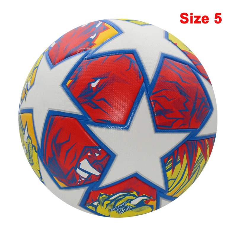 Premium Soccer Ball Size 4 & 5 – PU Seamless Outdoor Football