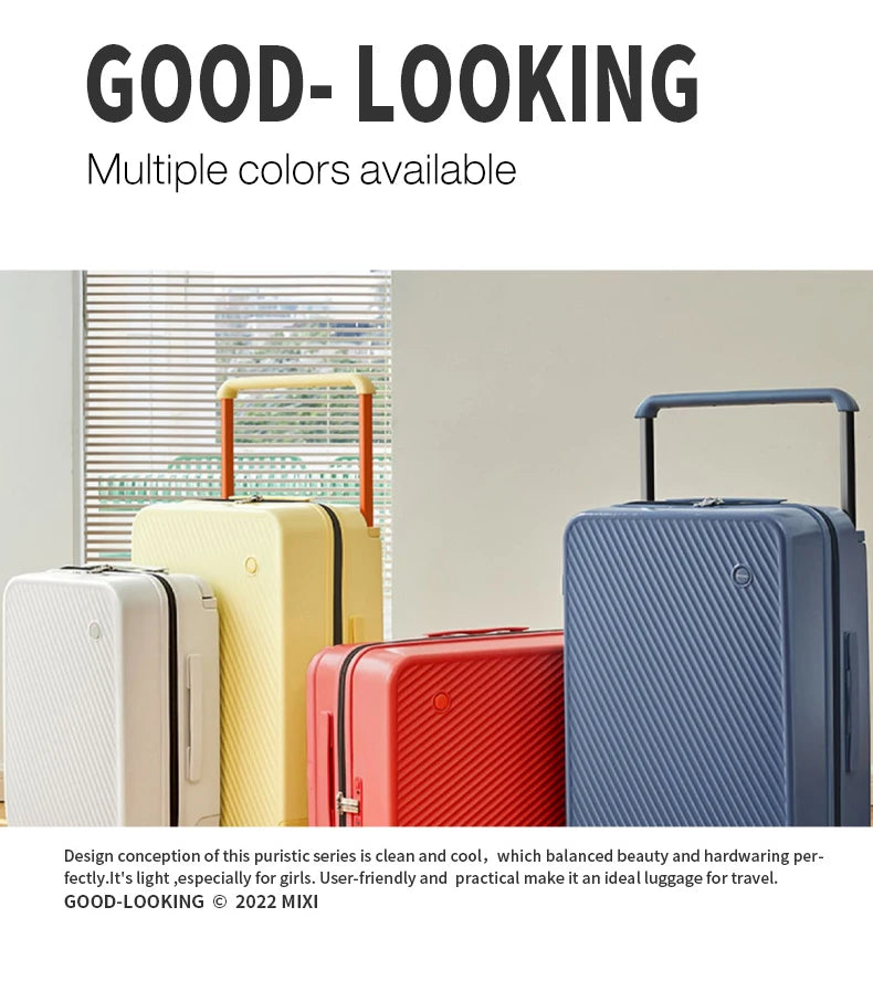 PC Hardside Travel Suitcase with Wide Handle & TSA Lock