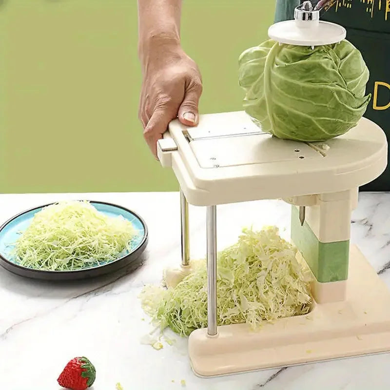 Manual Cabbage Grater Efficient Vegetable Chopper Handheld Even Cutting Labor Saving Multipurpose for Kitchen for Carrots