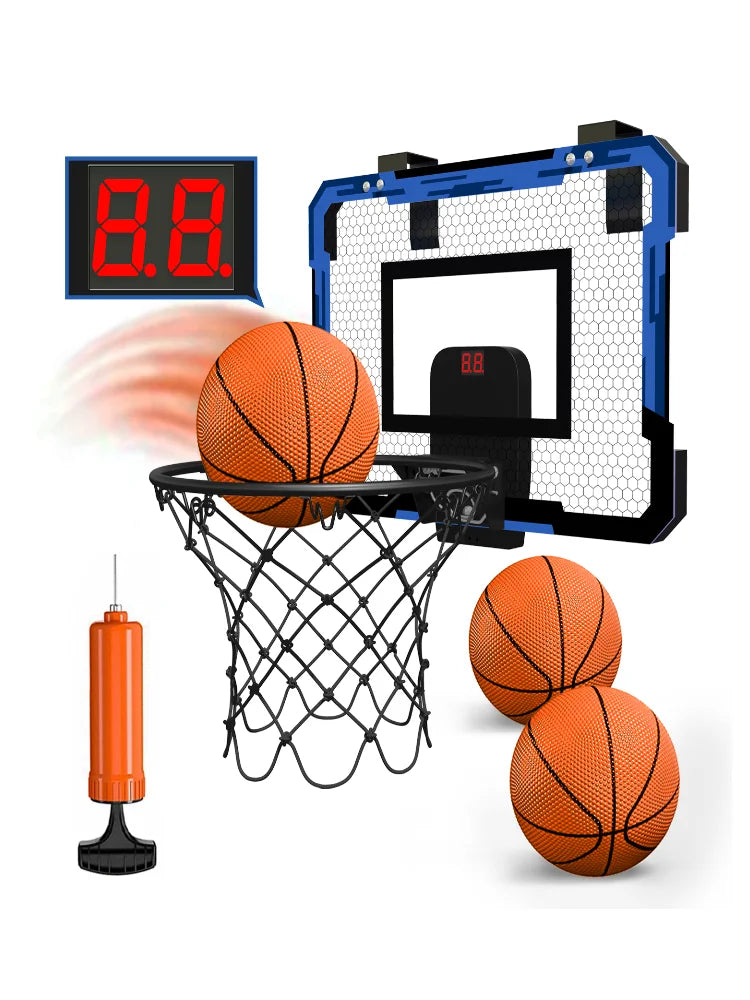 Ring Basketball Hoop Wall-mounted Indoor Training Home Kids Basketball Toy Mini Basketball Hoop Set For Kids Outdoor Games