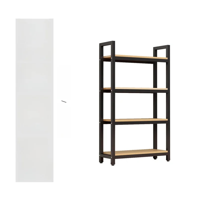 Multi-Layer Storage Ra Display elf Small Ornament Stand Iron Frame Floor-Mounted Balcony Storage Organizer Kitchen Accory