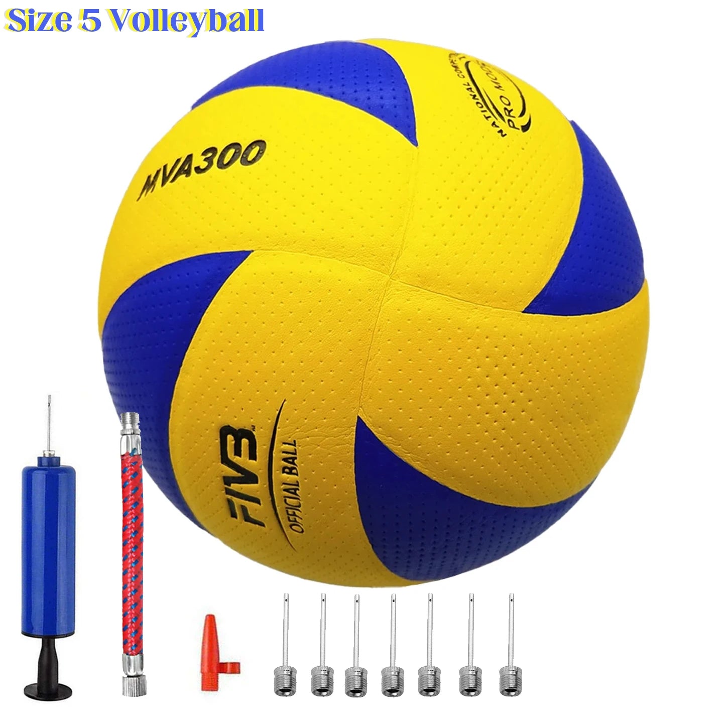 PU Leather Volleyball – Size 5 Indoor & Outdoor Sports Ball