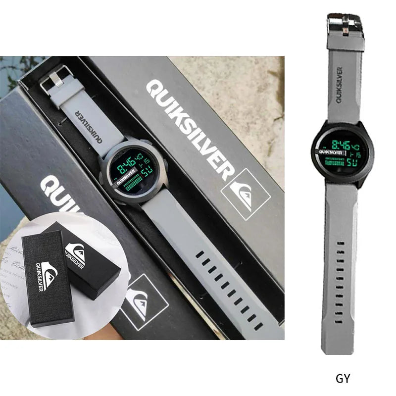 Men's Electronic Watch Multifunctional Waterproof Luminous Trend Sports Running Student Watch Fashionable