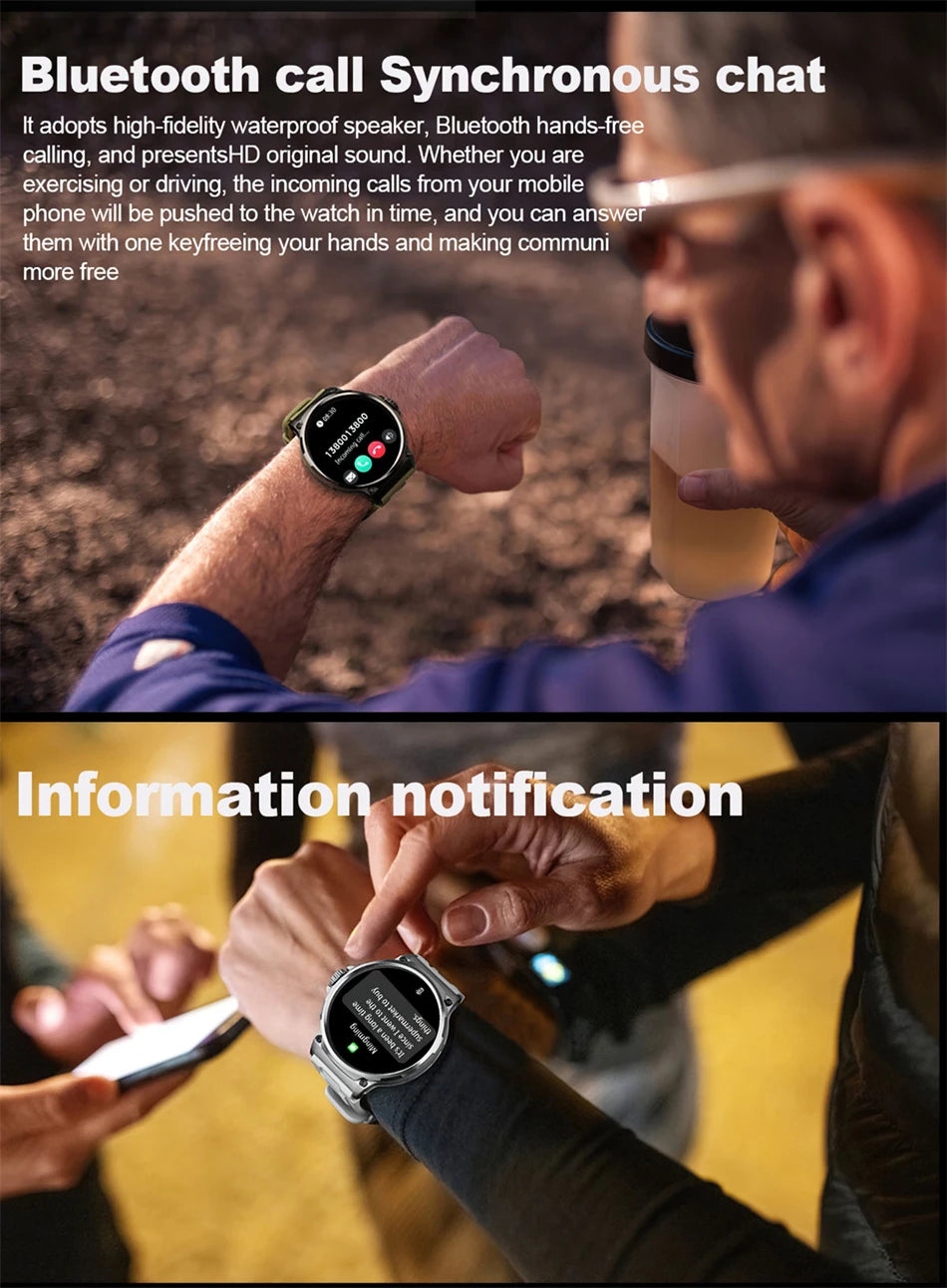 GPS AMOLED Smart Watch with Bluetooth Call
