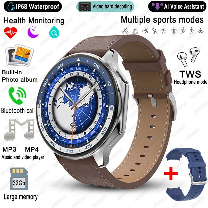 Watch X AMOLED Smart Watch with 32GB & Bluetooth Call