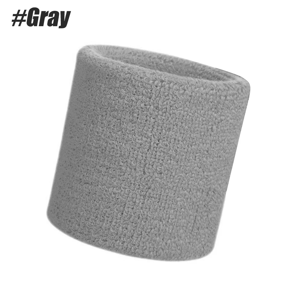 1Pcs  Unique Sports Multi Colors Pack Sports Wristbands for Basketball Leagues（Black/Yellow/White/Blue/Pink/Red/Gray)