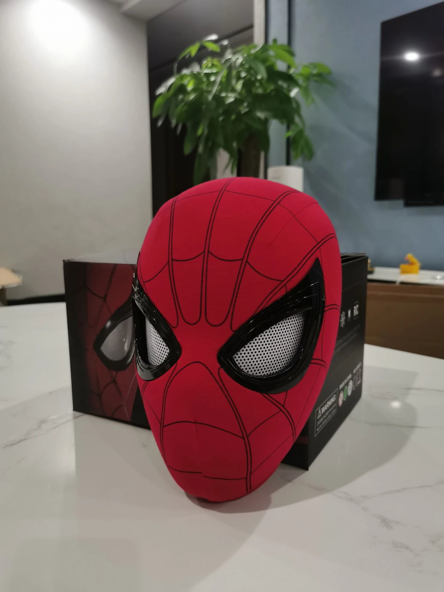 New Spider-man:no Way Home Spider Man Mask Luxury Helmet Rechargeable Remote Eyes Movable Mask Cosplay Decoration Gift Toys