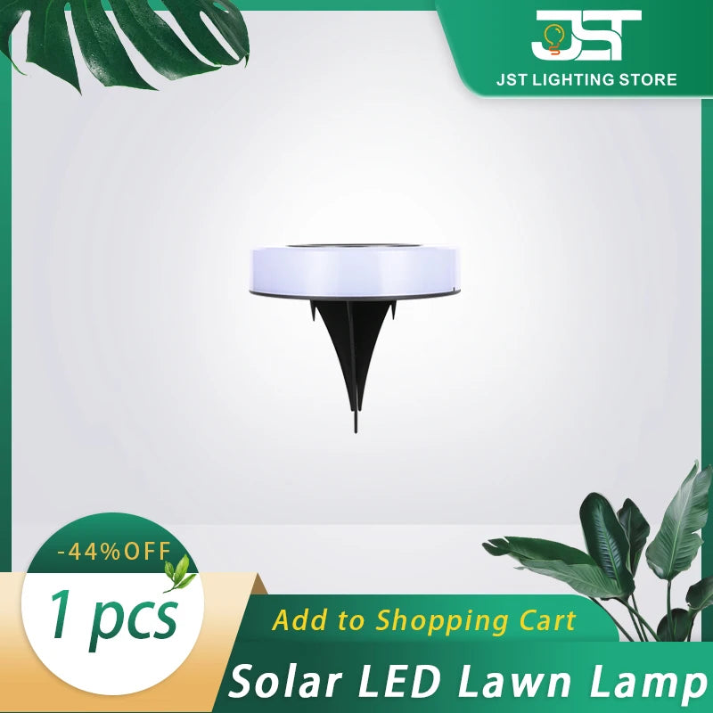 Solar Led Lawn Light Outdoor Courtyard Lamp Waterproof Villa Garden Lawn Decoration Balcony Terrace Layout Home Buried Lamp