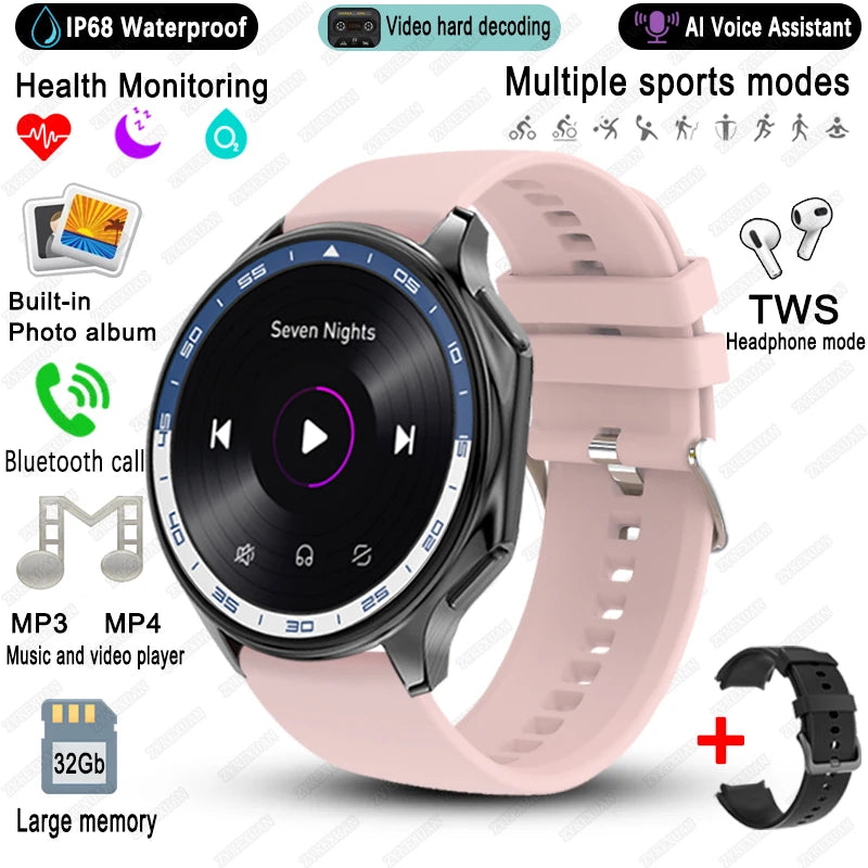 Watch X AMOLED Smart Watch with 32GB & Bluetooth Call