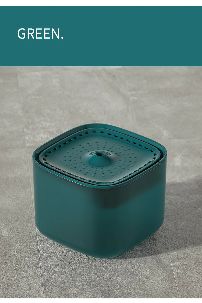 3L Automatic Cat Water Fountain Quiet USB