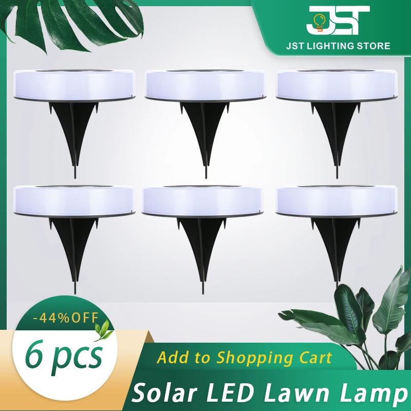 Solar Led Lawn Light Outdoor Courtyard Lamp Waterproof Villa Garden Lawn Decoration Balcony Terrace Layout Home Buried Lamp
