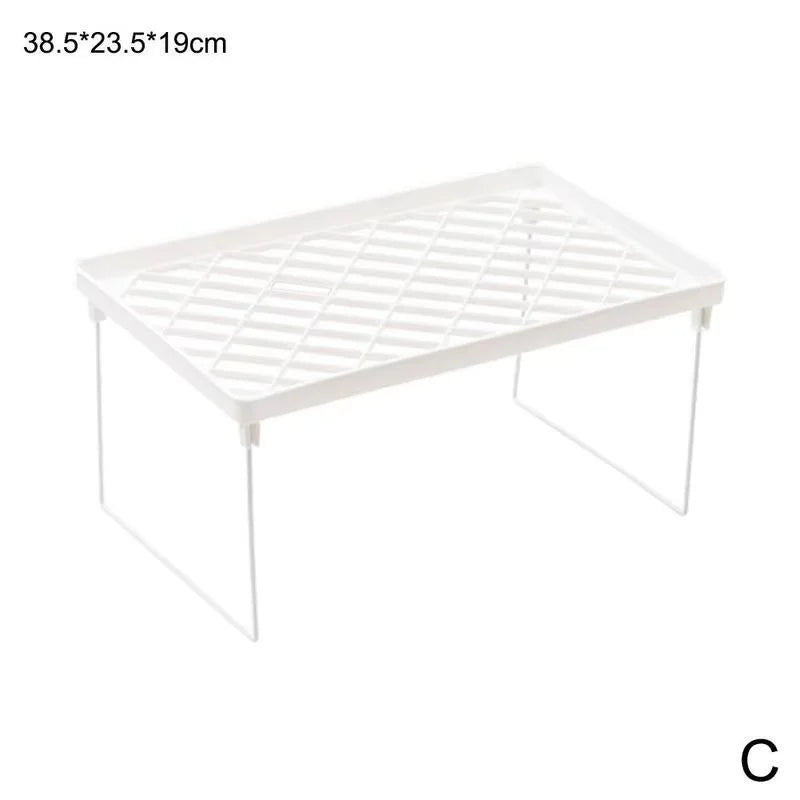 Home Closet Organizer Storage Shelf for Kitchen Rack Space Saving Makeup Organizer Wardrobe Decorative Shelves Cabinet Holders