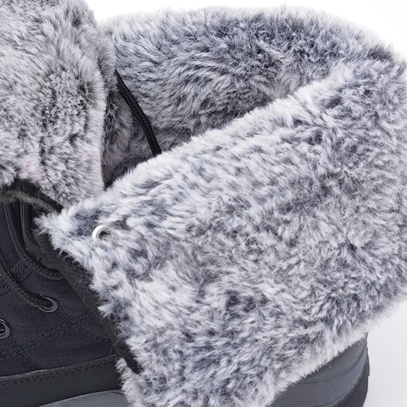 Men’s Winter Snow Boots – Waterproof Anti-Slip Outdoor Shoes