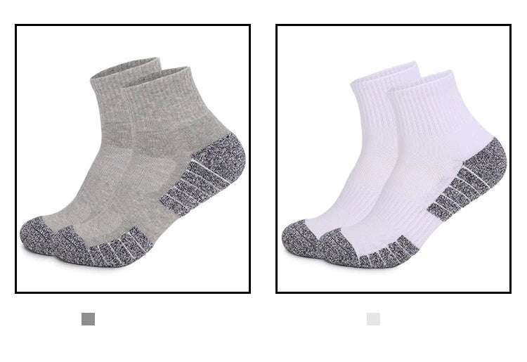 6-Pack Thick Cushioned Hiking & Running Socks