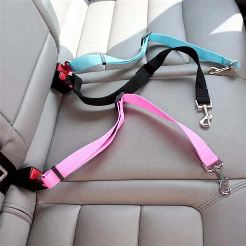 Pet Leash 1PC Cat & Dog Products Car Harness Retractable Chest & Back Collar Outdoor Dog Walking Pet Products