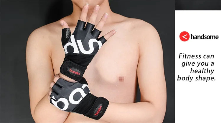 Half Finger Gym Gloves for Weight Training