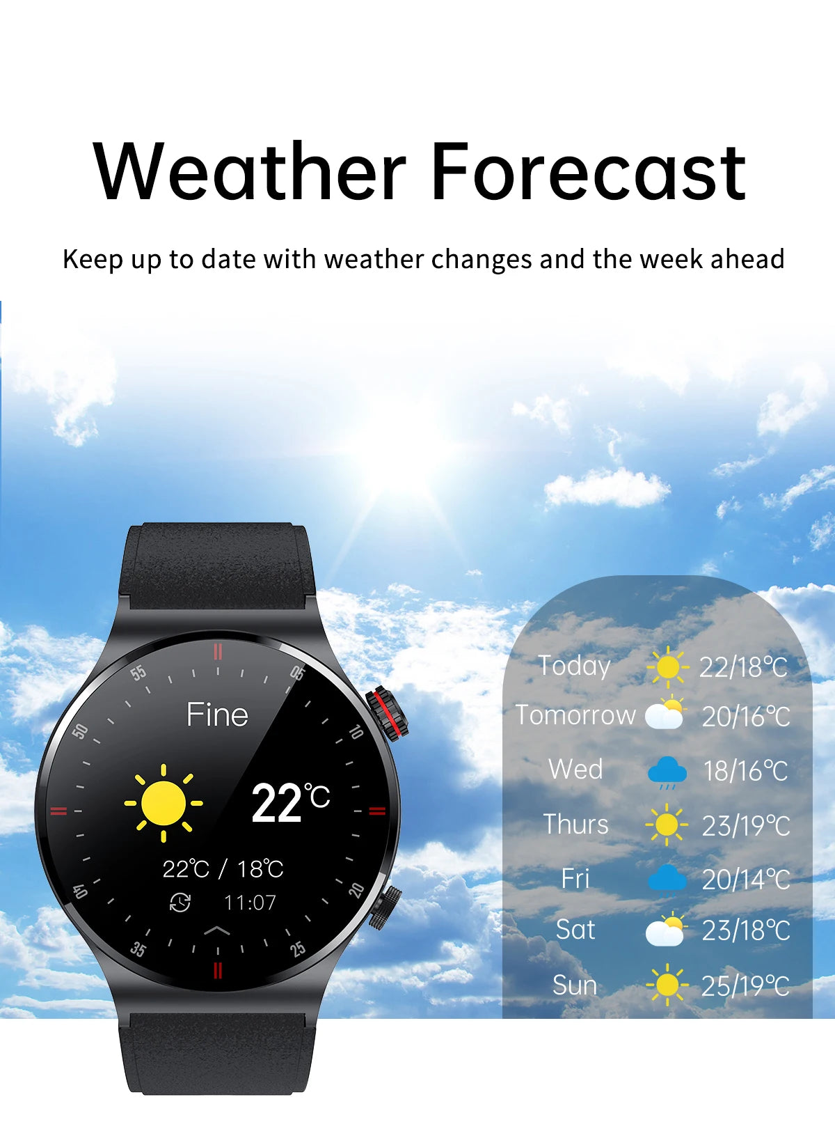 QW33 AMOLED Smart Watch with NFC & Call