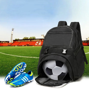 Football Backpack, Football Equipment Kit, Storage Bags, Travel Backpack, Multi-use, Soccer, Basketball, Sports, Gym Bag