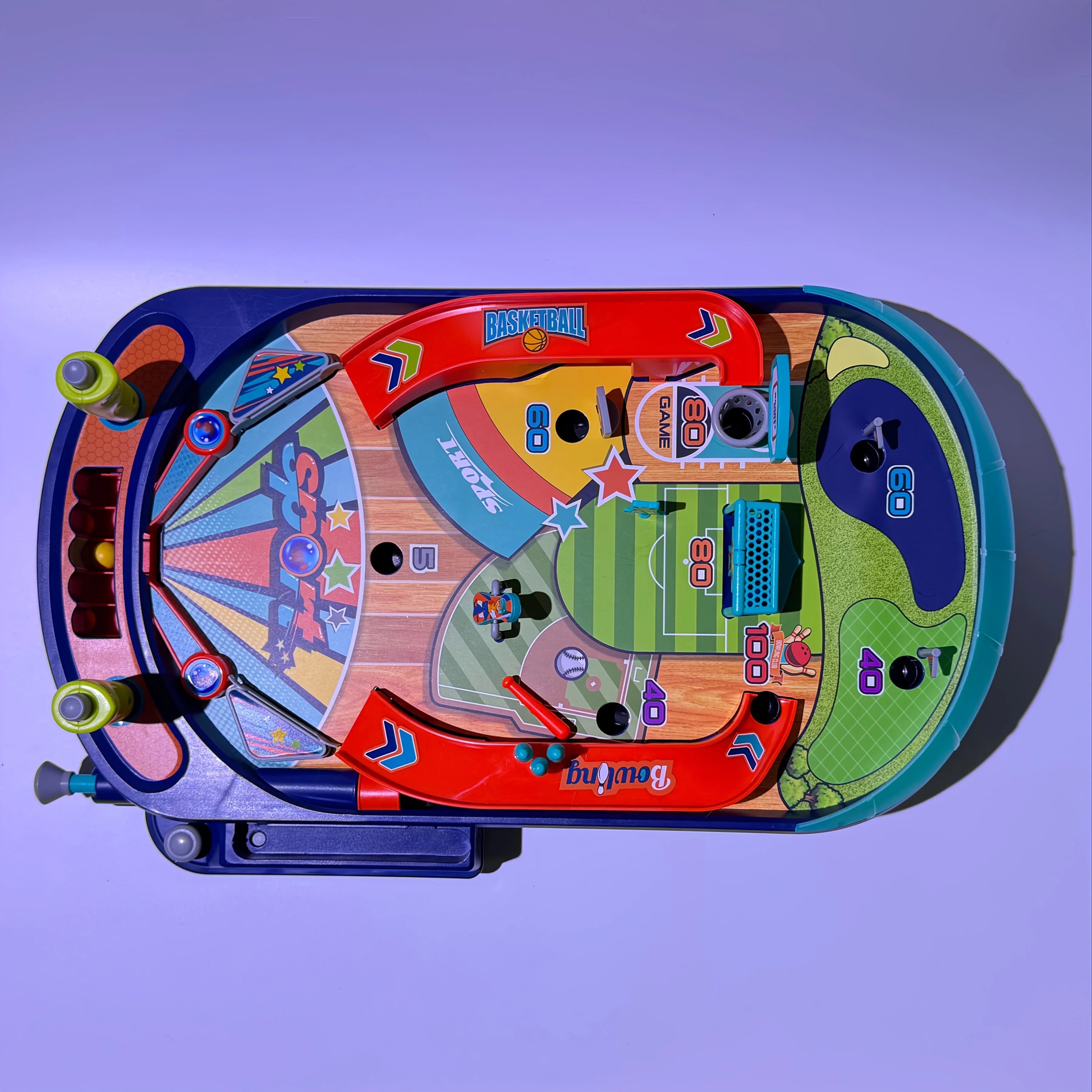 Kids Pinball Table - Two-player game, fun game, improve children's skills