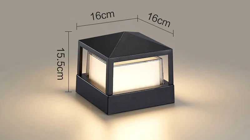 Outdoor 6W 12W  LED Lawn Lamp New Style Waterproof IP66  Garden Path Square Landscape Lawn Lights 110V 220V Warm White Lighting