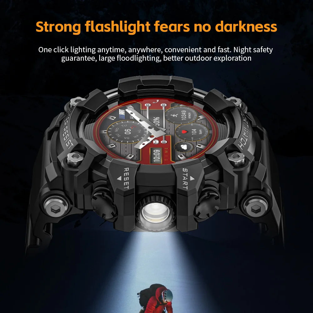 Fitness Smart Watch for Men with Heart Rate