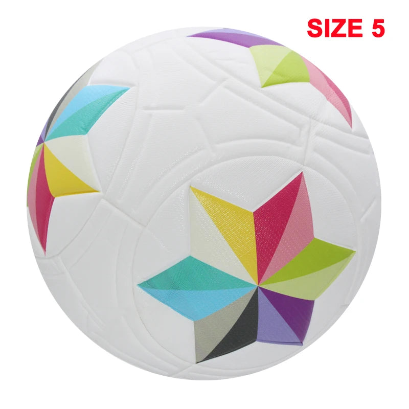 Premium Soccer Ball Size 4 & 5 – PU Seamless Outdoor Football