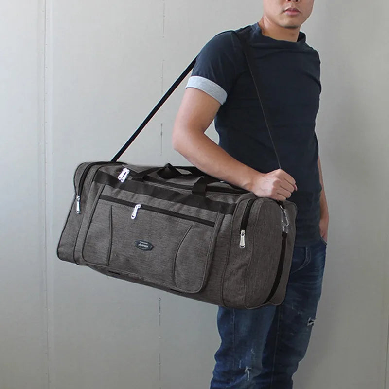 Men Travel Bags Hand Luggage Big Travel Bag Business Large Capacity Weekend Duffle Waterproof Women Travel Bag