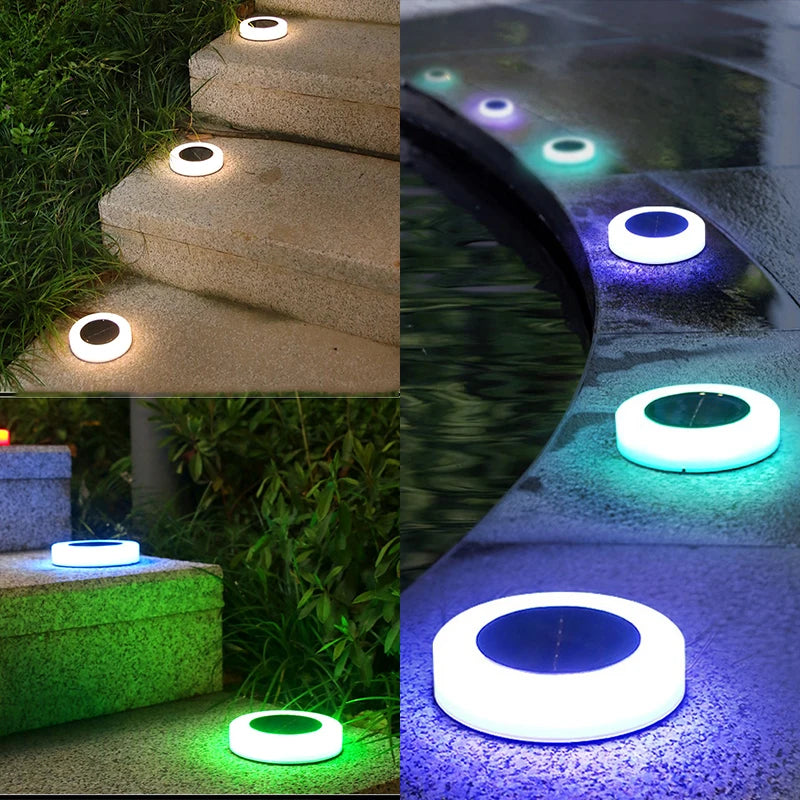 Solar Led Lawn Light Outdoor Courtyard Lamp Waterproof Villa Garden Lawn Decoration Balcony Terrace Layout Home Buried Lamp
