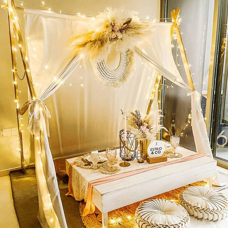 1Pack 10/20/40/80 Led Battery Powered String Lights Waterproof Fairy Lights For Bedroom Garden Party Christmas Tree Decorations