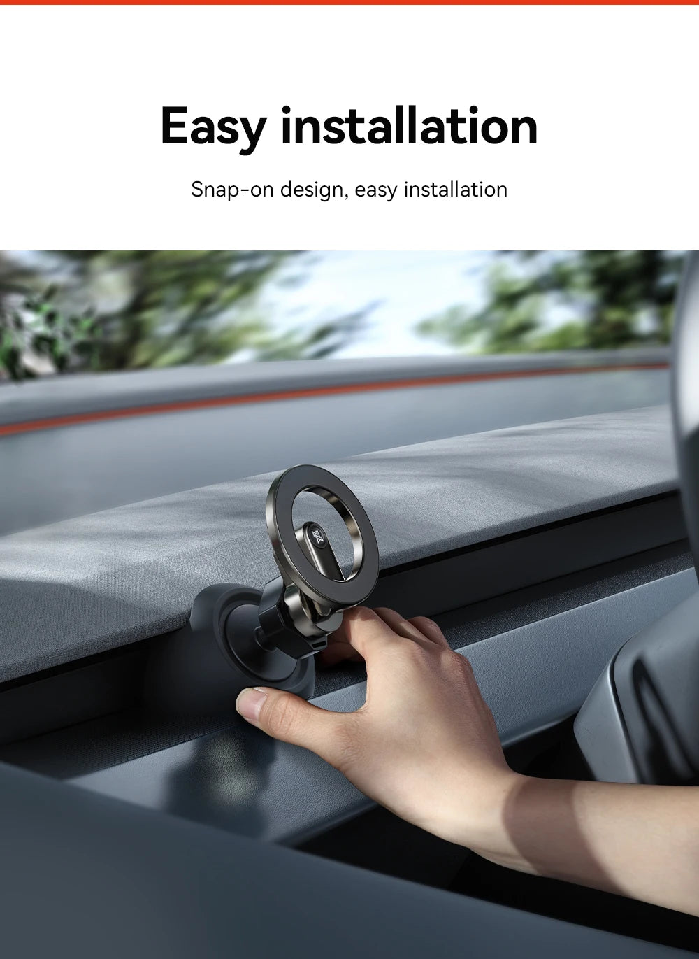 Magnetic Car Phone Holder for Tesla Model 3 2026