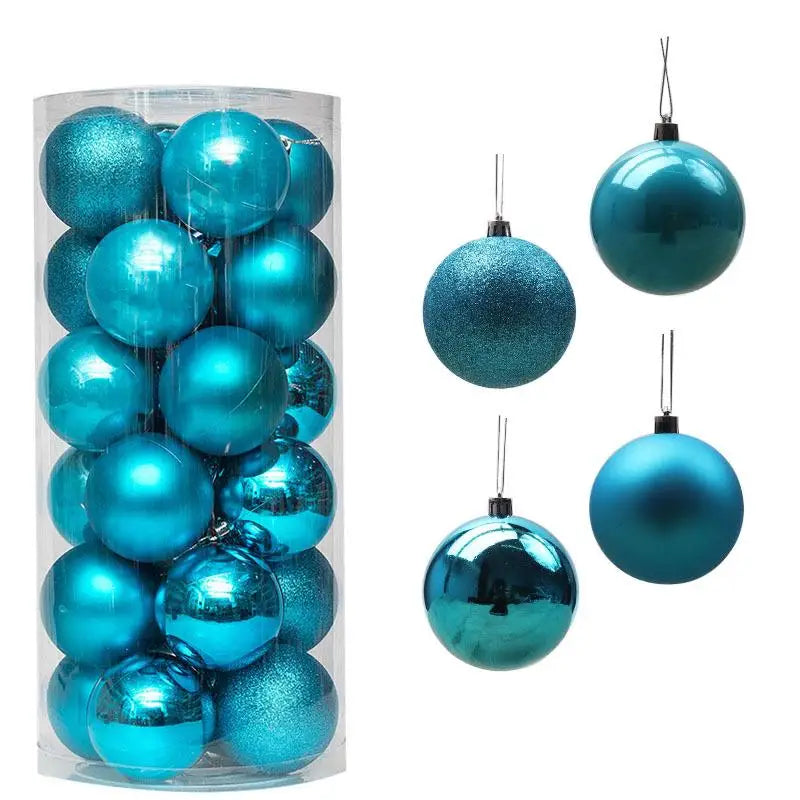 32 Style Christmas Balls Gold Red Christmas Tree Decoration Hanging Bauble Balls Pendant Xmas Party Supplies New Year Gift 2026