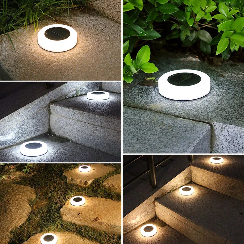 Solar Led Lawn Light Outdoor Courtyard Lamp Waterproof Villa Garden Lawn Decoration Balcony Terrace Layout Home Buried Lamp