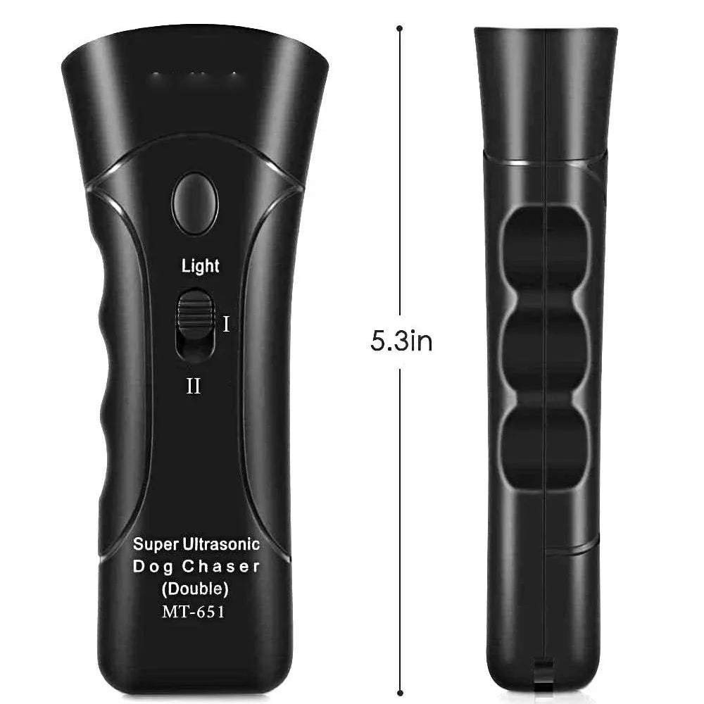 Ultrasonic Dog Repeller Portable Dog Repellent Dog Trainer With LED light Type-C Fast Charging Dog Anti Bark Deterrent Anti Bark