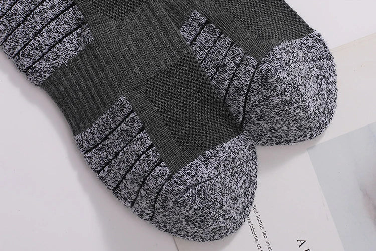 6-Pack Thick Cushioned Hiking & Running Socks