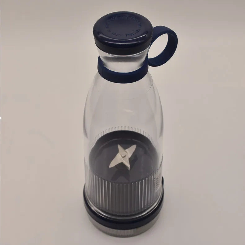 Electric Juicer Cup 6 Blades Blender Milkshake Machine USB Portable Fruit Milk Mixing Tool Mini Fresh Juice Blender