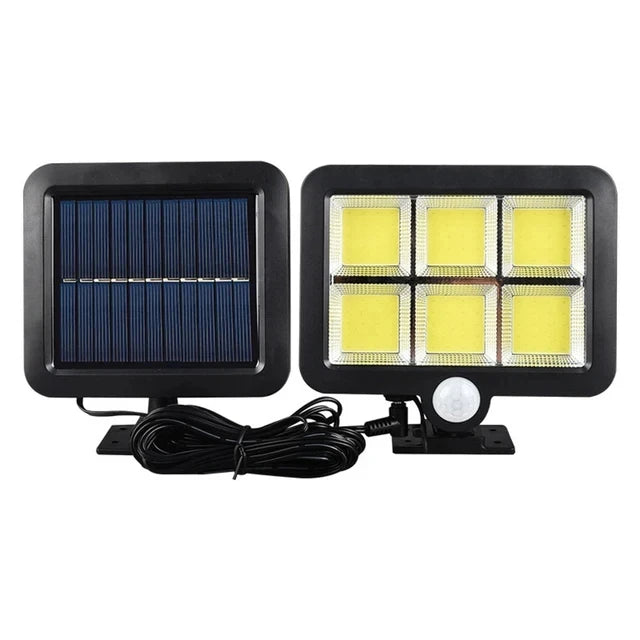 160LED Solar Light Split Wall Lamp Waterproof Outdoor Motion Sensor Solar Wall Lights Emergency Street Garden Porch LED Light