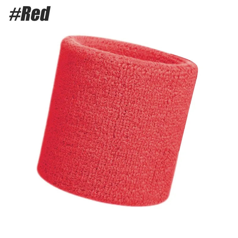 1Pcs  Unique Sports Multi Colors Pack Sports Wristbands for Basketball Leagues（Black/Yellow/White/Blue/Pink/Red/Gray)