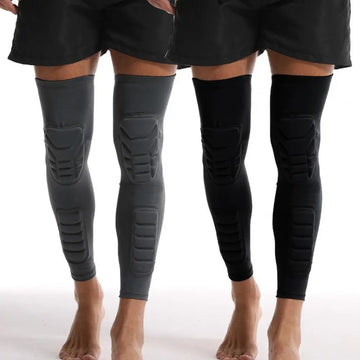 Sports Knee Pads Sports Supplies High Elastic Sports Knee Pad Shin Guard Impact Resistant Sleeve for Football for Athletes