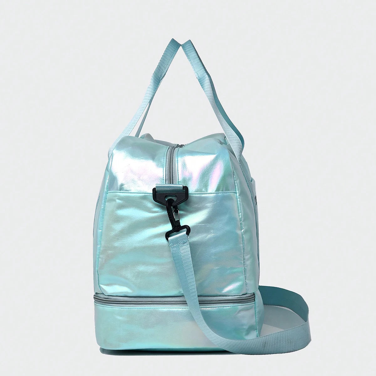 Gorgeous colorful holiday luggage travel duffel bag, large capacity fitness sports yoga bag, hospital weekend carry-on handbag