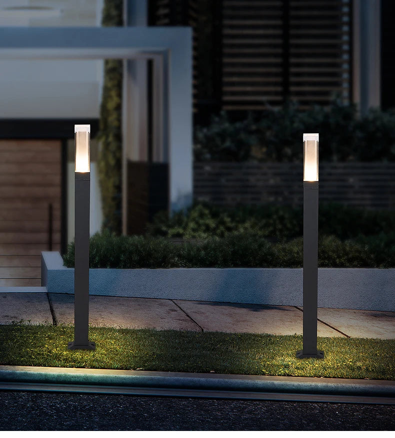 Outdoor Waterproof Lawn Lamp Modern Minimalist Villa Garden Lights Community Courtyard Path LED Landscape Lighting AC110/220V