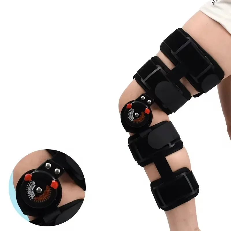 Model Orthopedic Support Stabilizer After Surgery Adjustable Hinged Knee Brace Knee Joint Fixation Stretcher Health Care