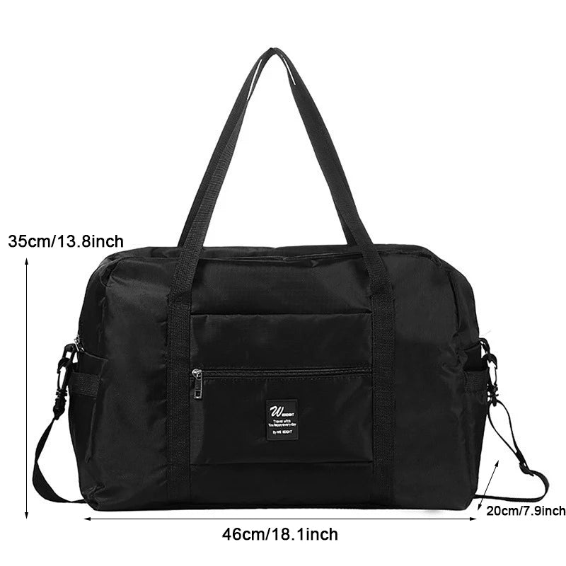 Travel Luggage Handbag Large Capacity Multifunctional Adjustable Lightweight Business Trips Short Distance Clothing Storage Bag