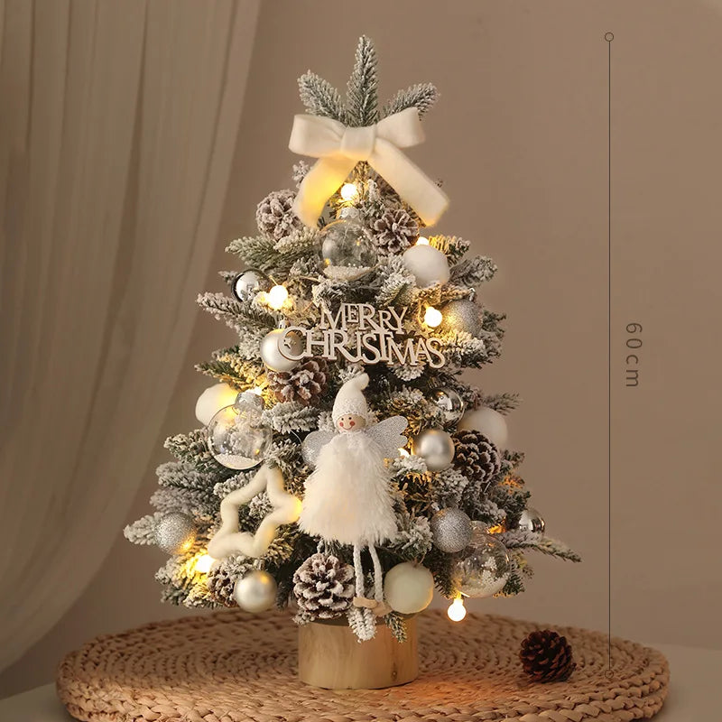 Popular Christmas Decorations DIY Small Christmas Tree 45/60CM Desktop Christmas Tree Ornament Window Decoration