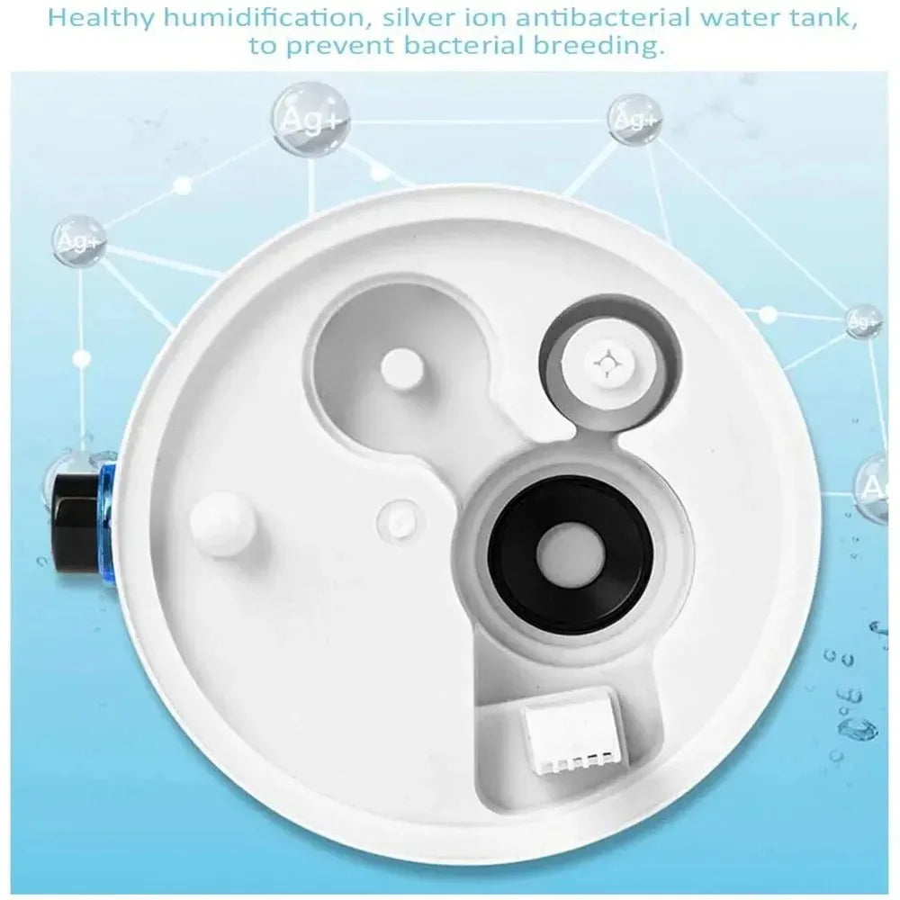 Reptile Fogger Humidifier Auto Shutdown Anti Dry Large Capacity for Turtle Chameleon Gecko Snake Terrarium Misting Machine