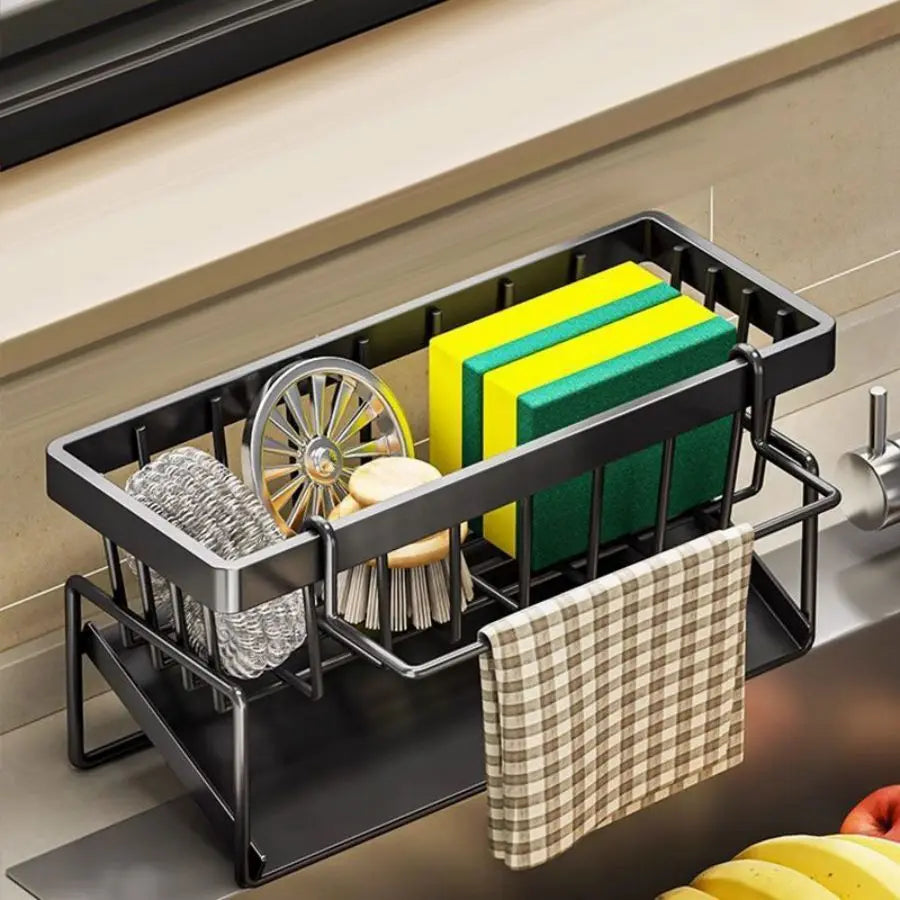 home kitchens Sink rack organizers solutions storage shelves accessories kitchenware kitchen shelf ledge