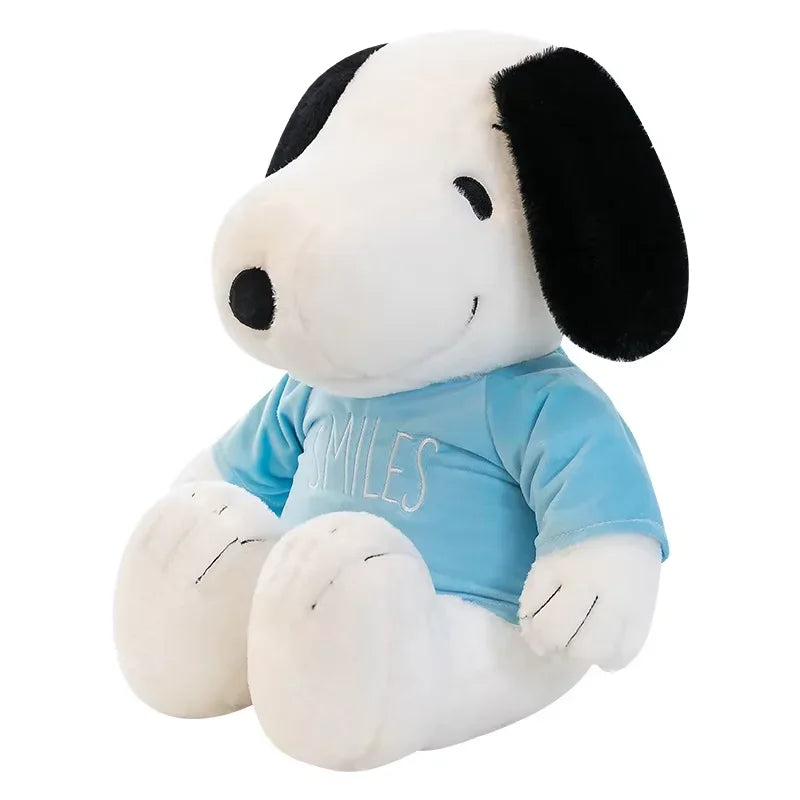 35cm Kawaii Snoopy Plush Toy White Dog Soft Pillow Stuffed Doll Cartoon Animal Birthday Gifts For Girlfriends Kids Decorate