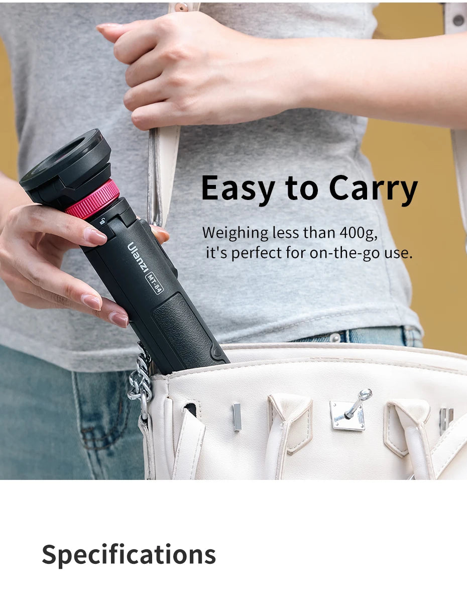 MT-84 1.53M Magnetic Selfie Stick Tripod for iPhone & Android