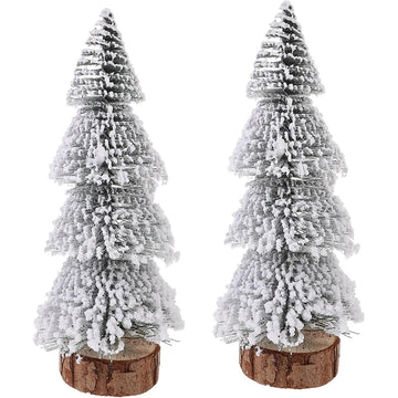 15-30cm Christmas Decoration Xmas Tree Small Cedar Pine for Home Room Decor Party New Year 2024 Navidad Ornaments Accessories