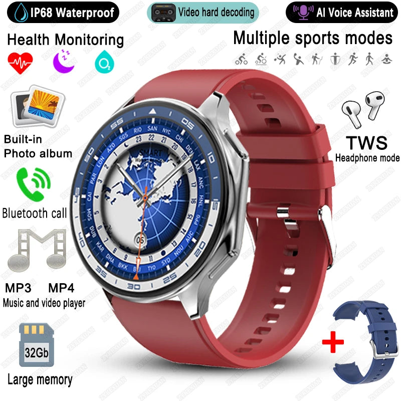 Watch X AMOLED Smart Watch with 32GB & Bluetooth Call